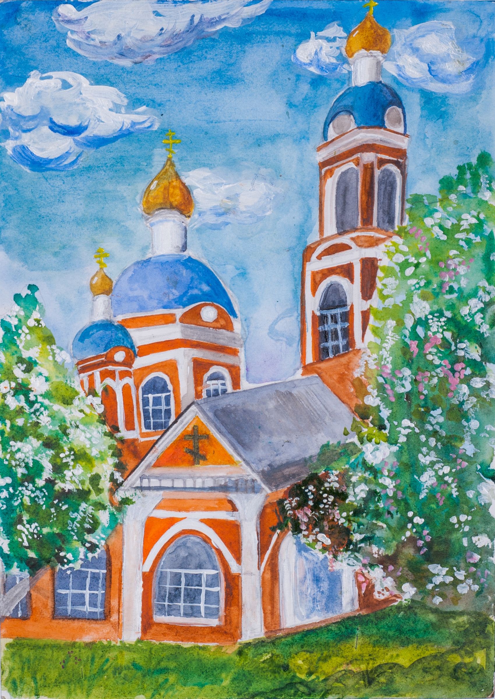 Calaméo - Церковь в Коломенском № Как нарисовать храм