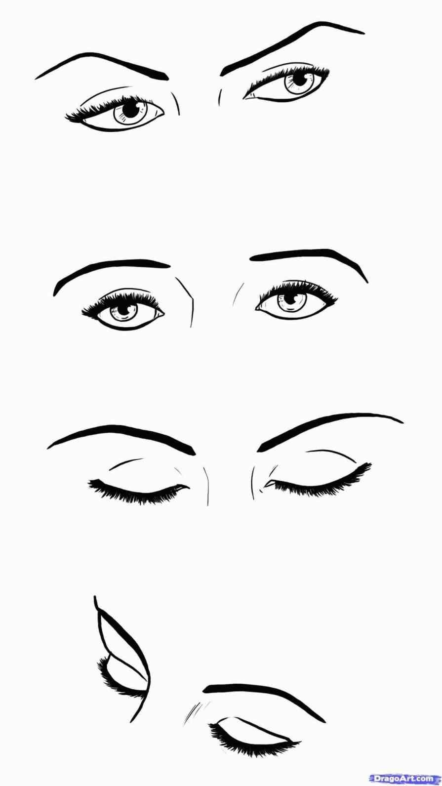 Как нарисовать глаза человека поэтапно