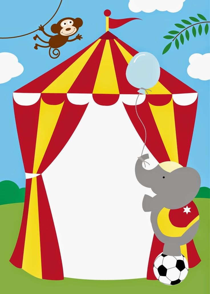 Как нарисовать афишу цирка