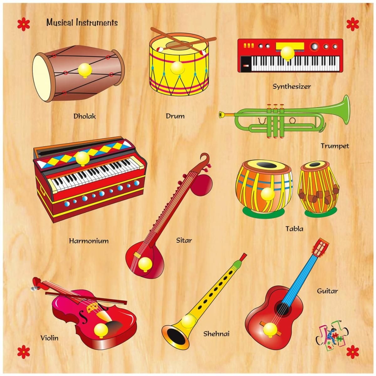 Картинки музыкальных инструментов для детей — Все для детского сада