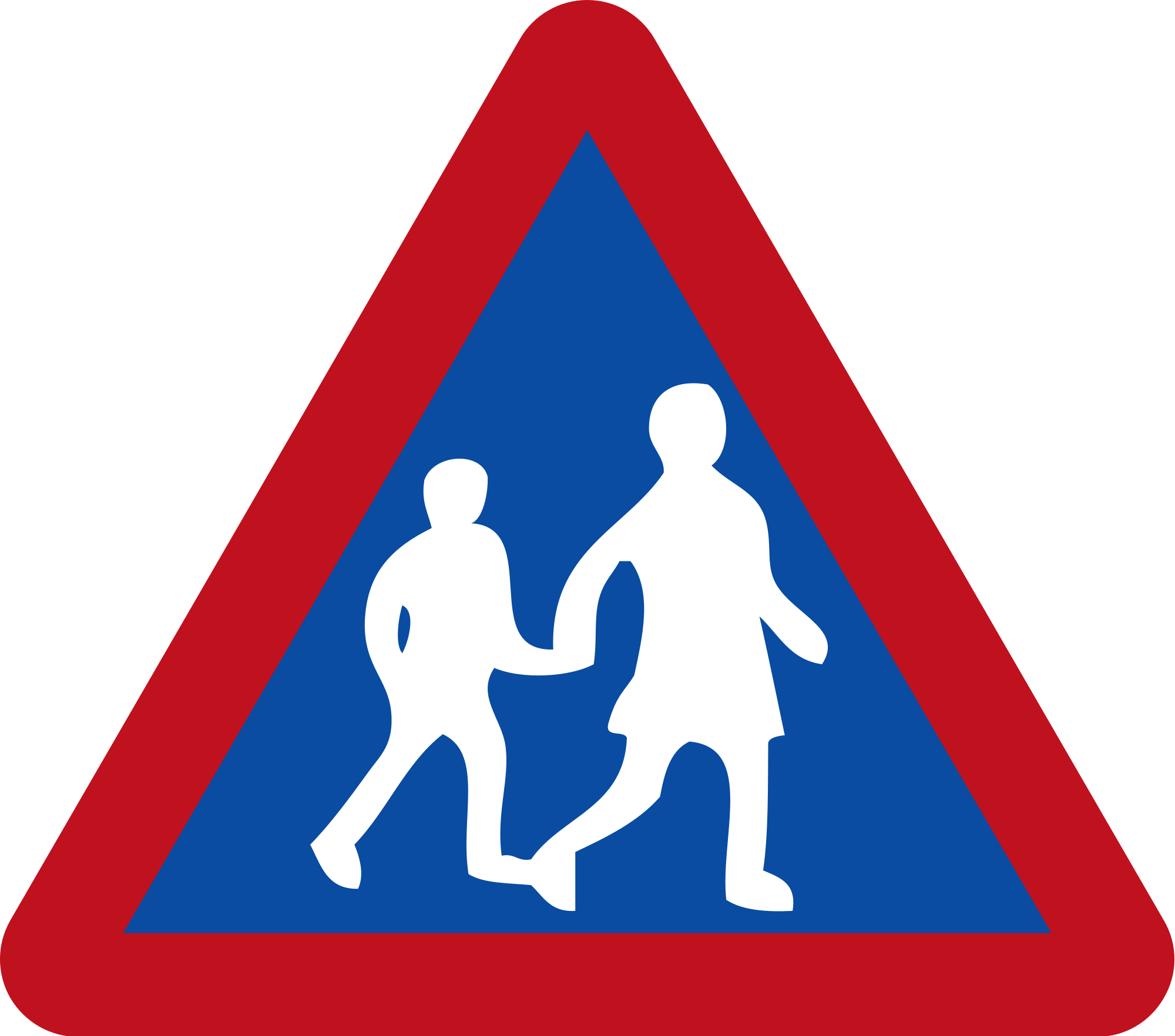 Дорожный знак района