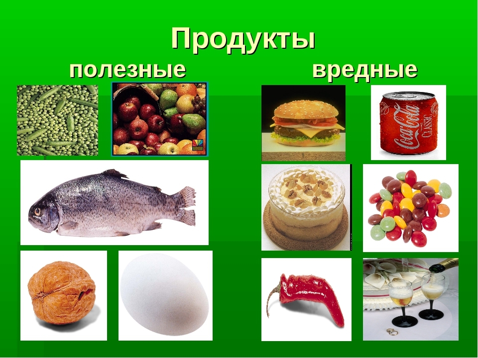 Вредная и полезная еда плакат (49 фото)