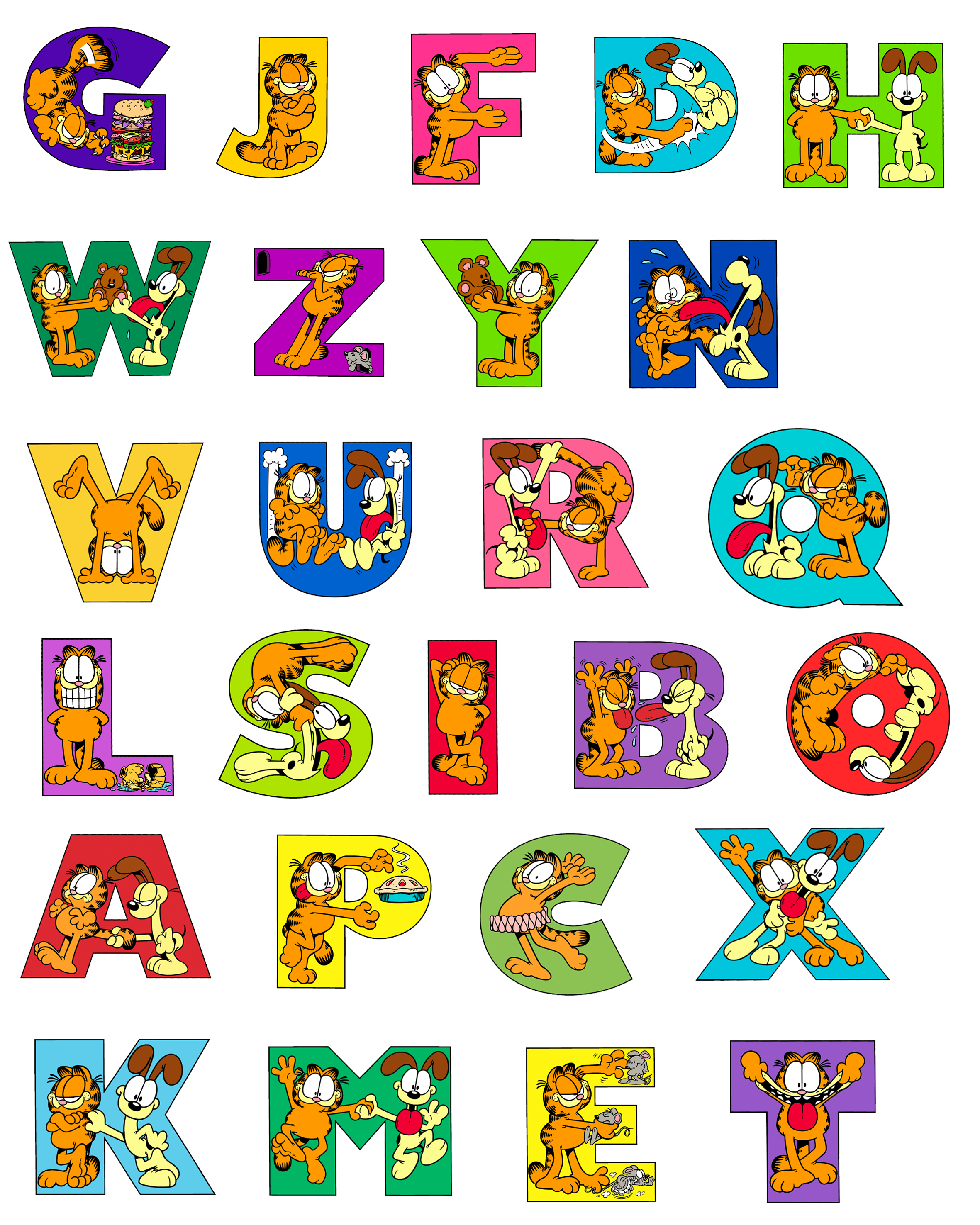 Детские шрифты. Прикольные буквы алфавита. Мультяшные буквы. Алфавит и буквы. Красивые детские буквы для оформления.