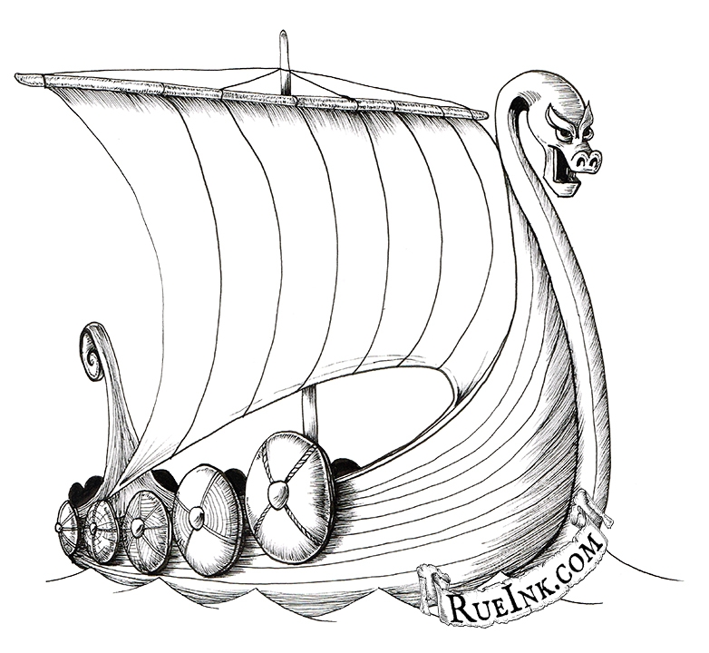 Тема ладья. Нарисовать корабль викингов Драккар. Рисунок Драккара викингов. Корабль викингов дракар рисунок. Корабль викингов дракар нарисовать.