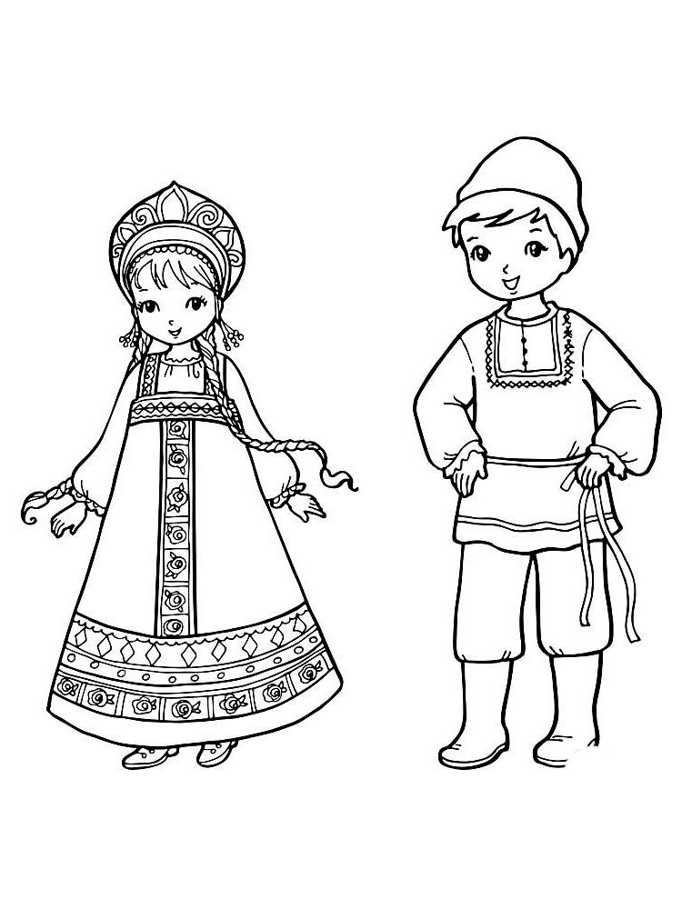 Особенности выбора детского русского народного костюма