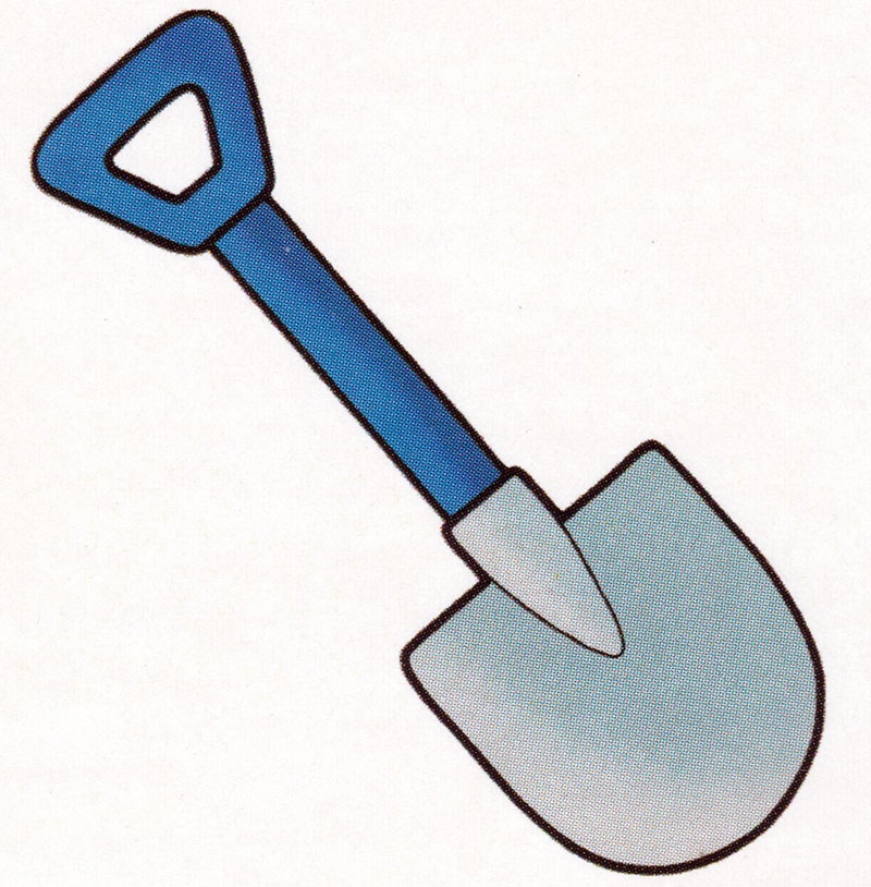 картинки для детей лопата