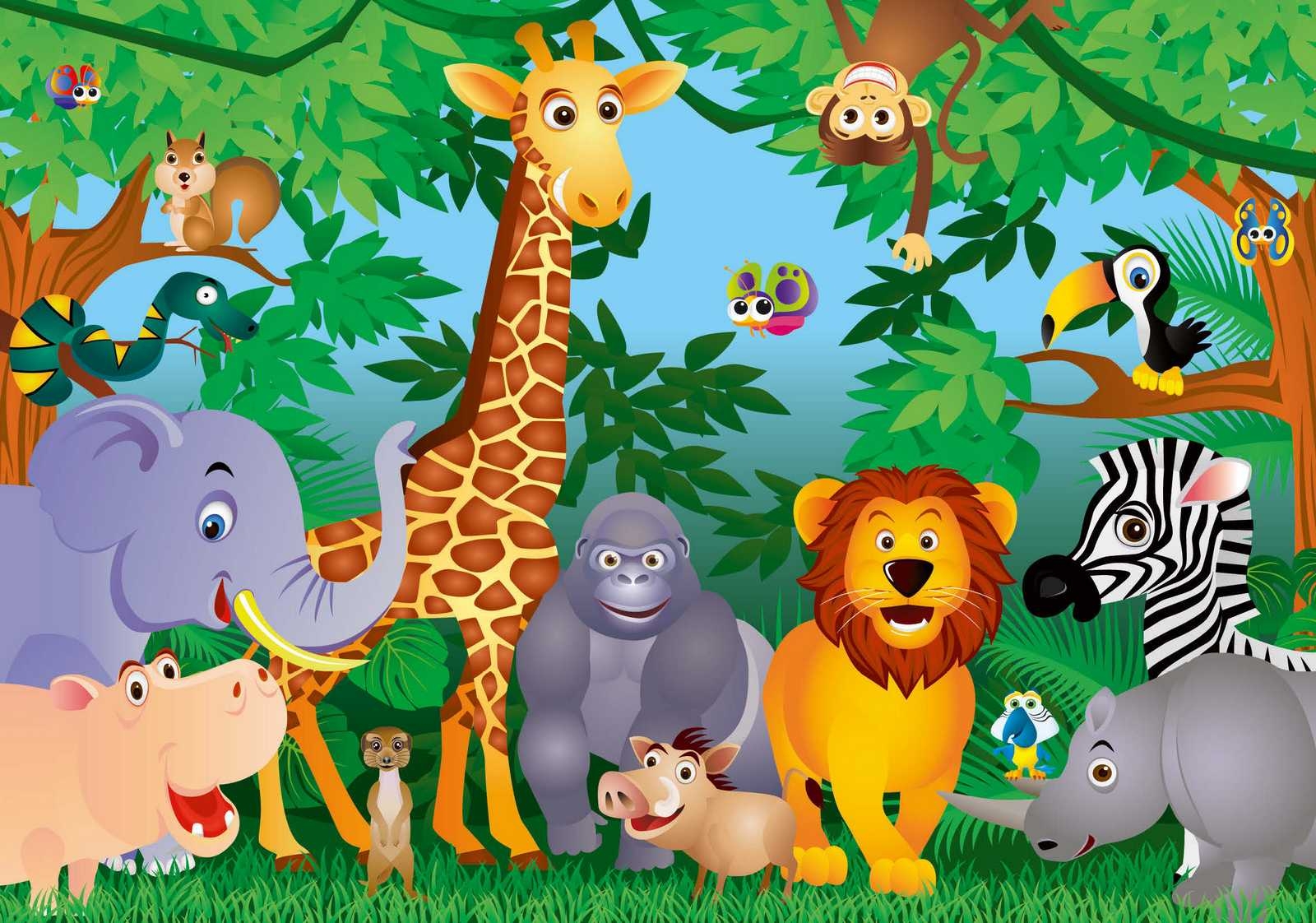 Животные джунглей картинки для детей - 42 фото