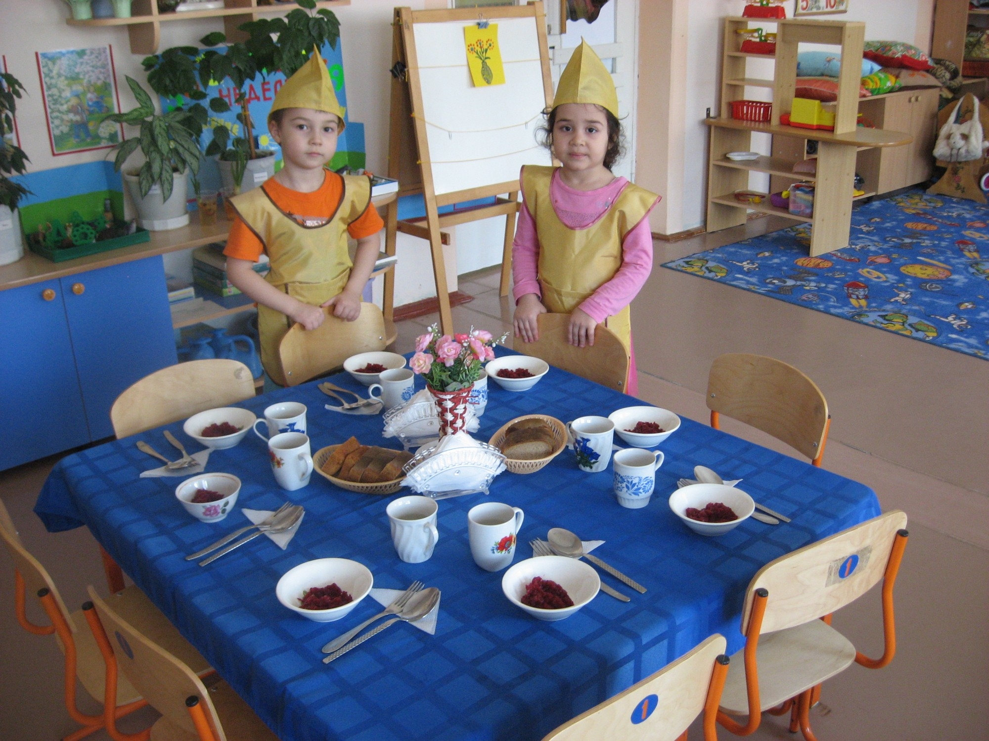 Сервировка детского стола (75 фото)