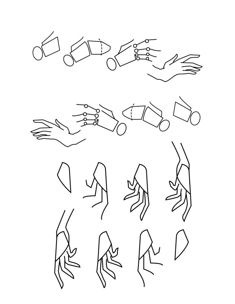 Уроки рисования рук. Схема рисования рук. Поэтапное рисование рук. Поэтапный рисунок руки.
