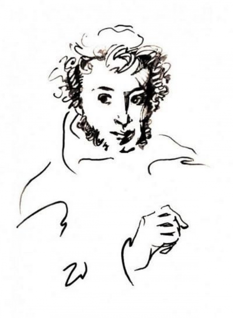 Рисунки Пушкина