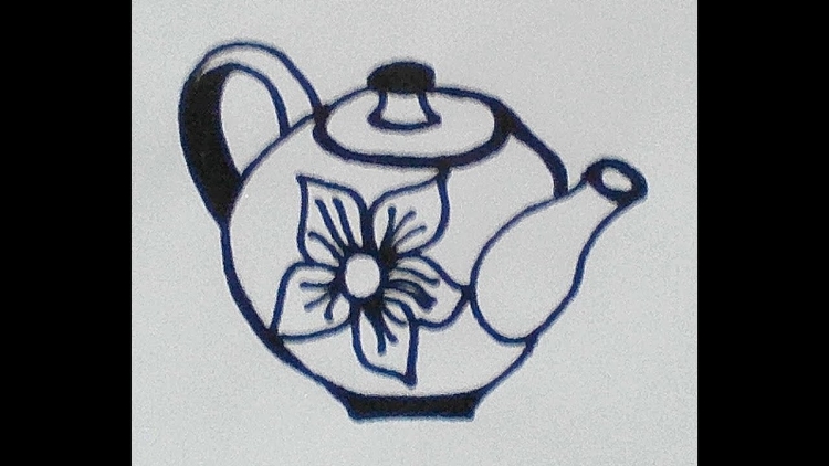 Эскиз чайника