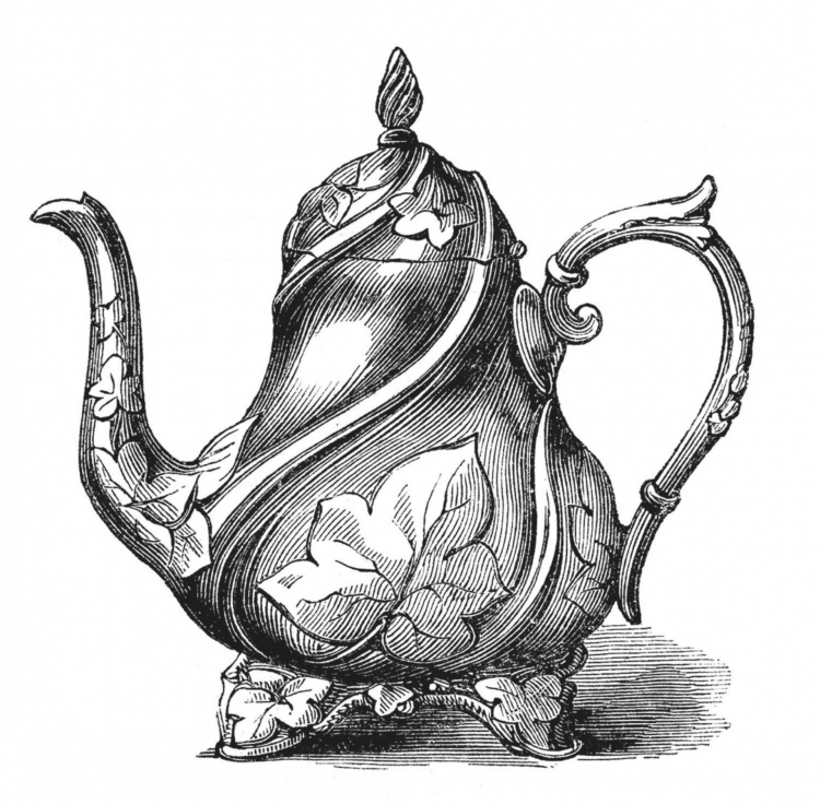 Чайник рисунок