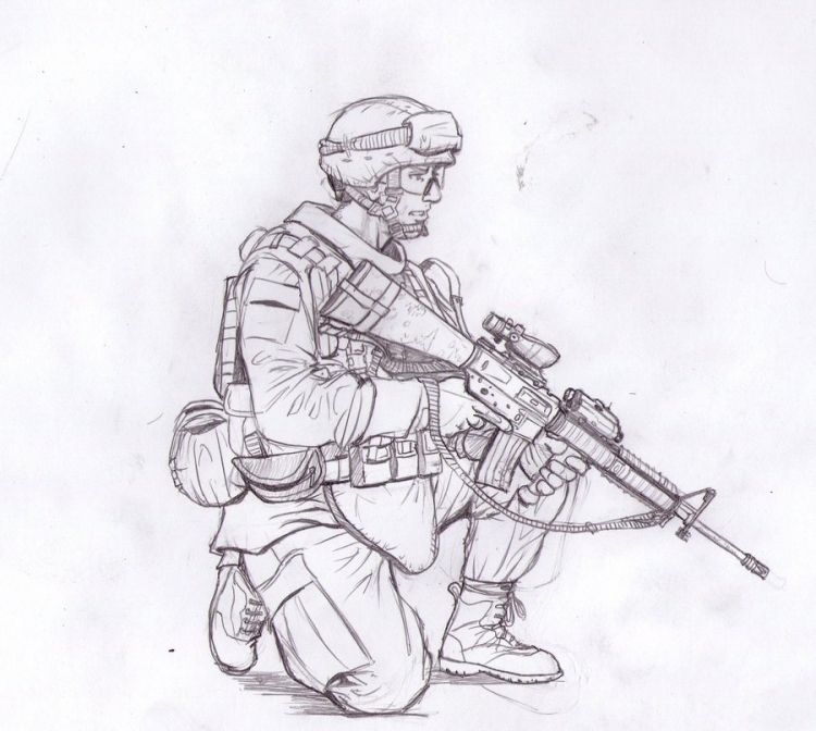Военные рисунки