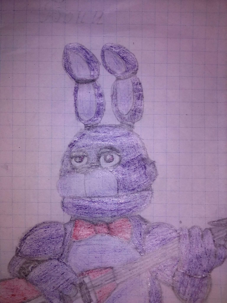 Бонни срисовать