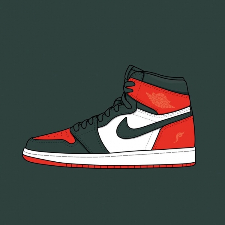 Air Jordan 1 арт