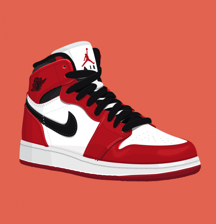 Air Jordan 1 арт