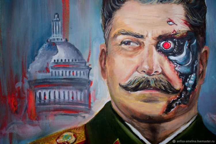Иосиф Сталин для срисовки