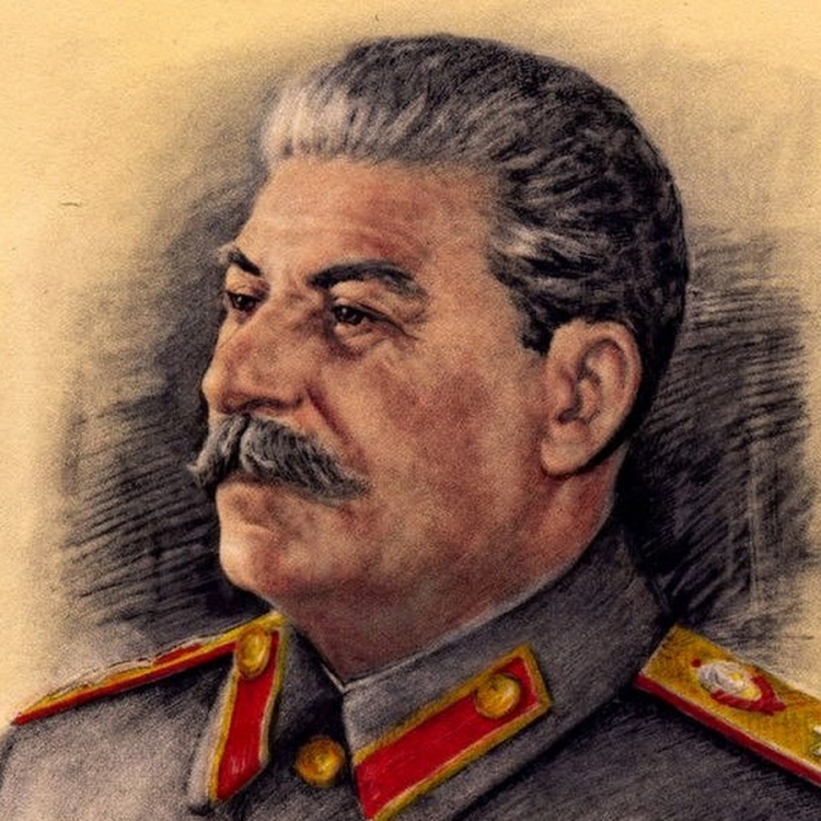 Иосиф Сталин портрет карандашом