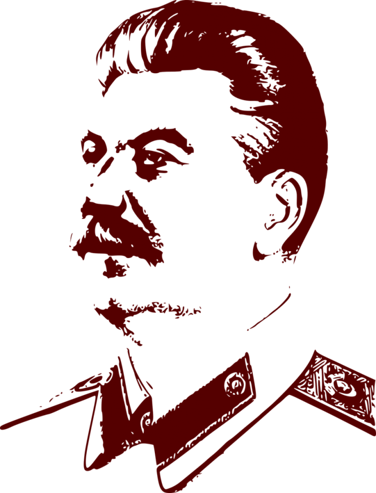Рисунок "портрет и.в. Сталина" в. Литко
