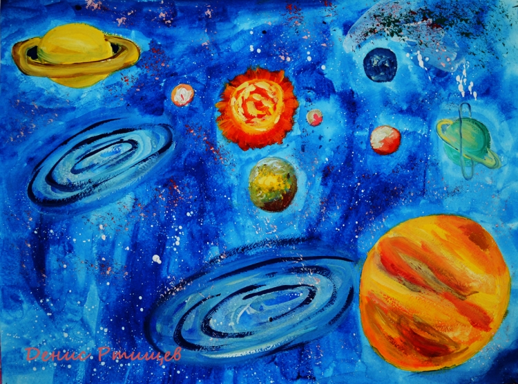 Рисунки планет