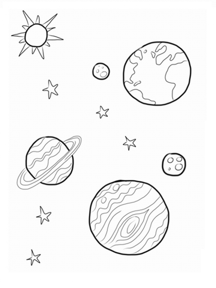 Космос для дошкольников
