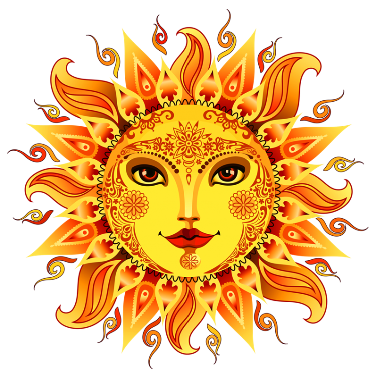 Славянское солнце эскиз