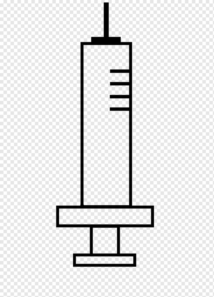 Шприц тату эскиз