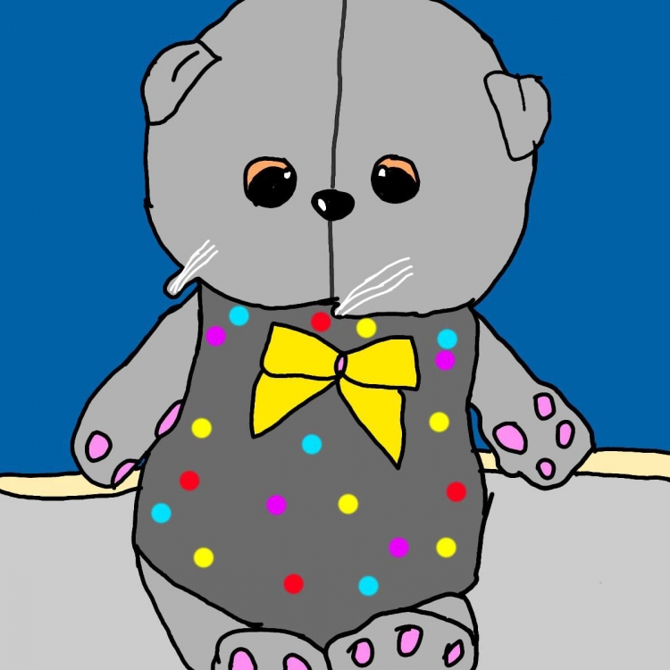 Кот Басик логотип