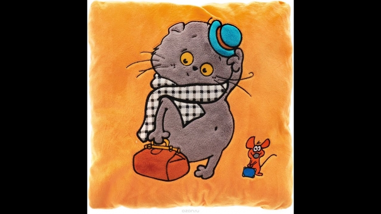 Кот Басик мультяшный