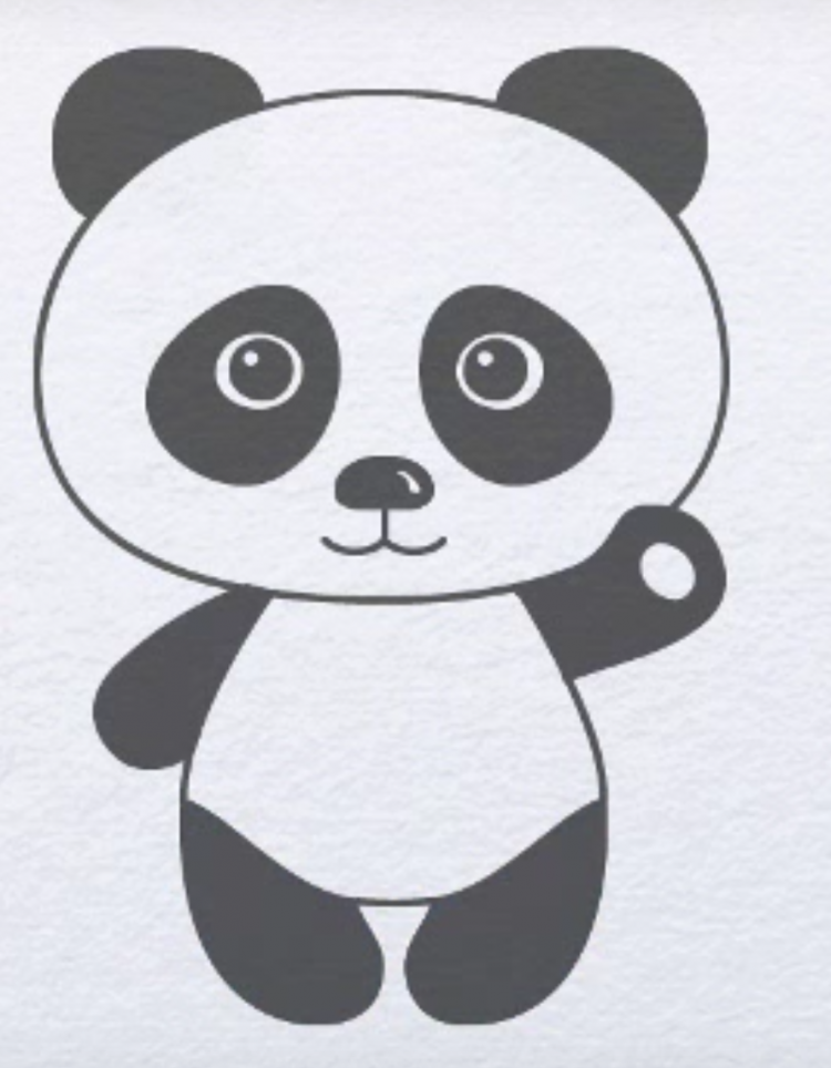 Как нарисовать панду для детей