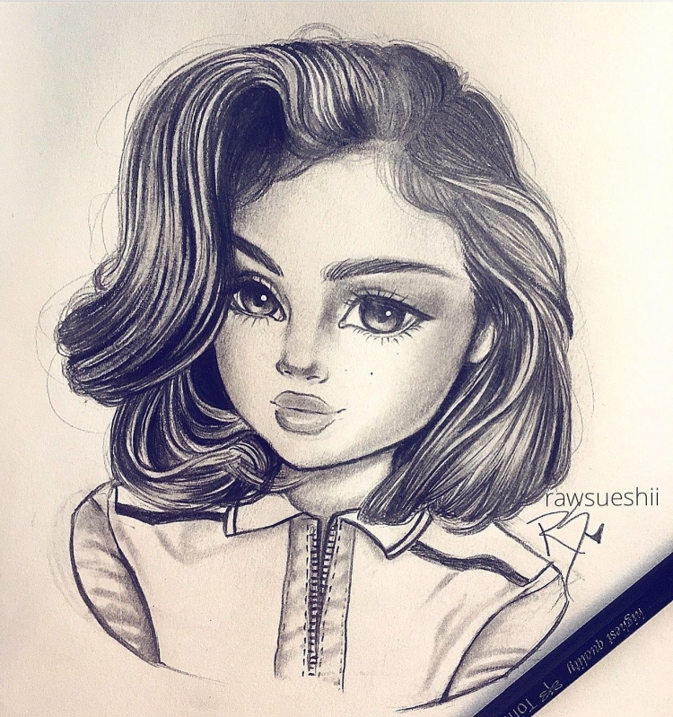 Скетч Селена Гомес
