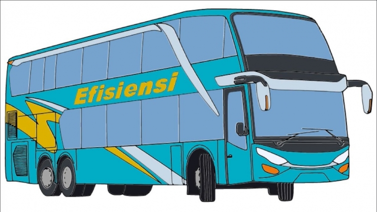 Нарисовать автобус