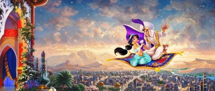 Томас Кинкейд Disney Аладдин