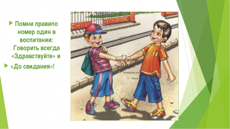 Этикет вежливости для детей