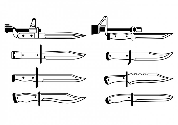 Штык нож Bayonet CS go