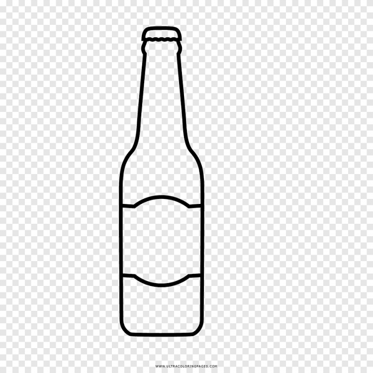 Как нарисовать бутылку пива