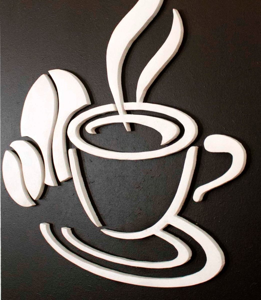 Формы кофейных чашек. Трафарет чашка кофе на стену. Кофейная чашка. Трафареты для декора кофе. Панно чашка кофе.