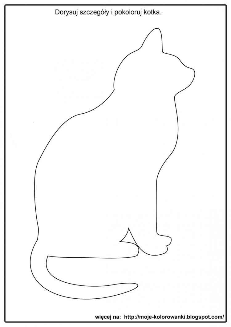 Контур кошки