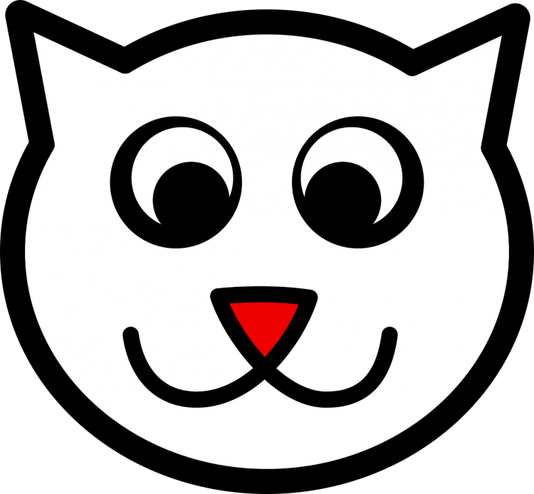 Кошачьи уши силуэт