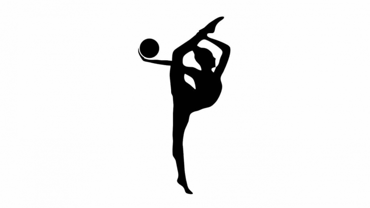 Ритмическая гимнастика силуэт