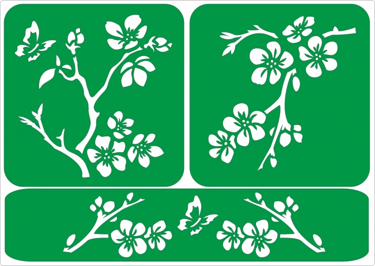 Botanical bas-Relief