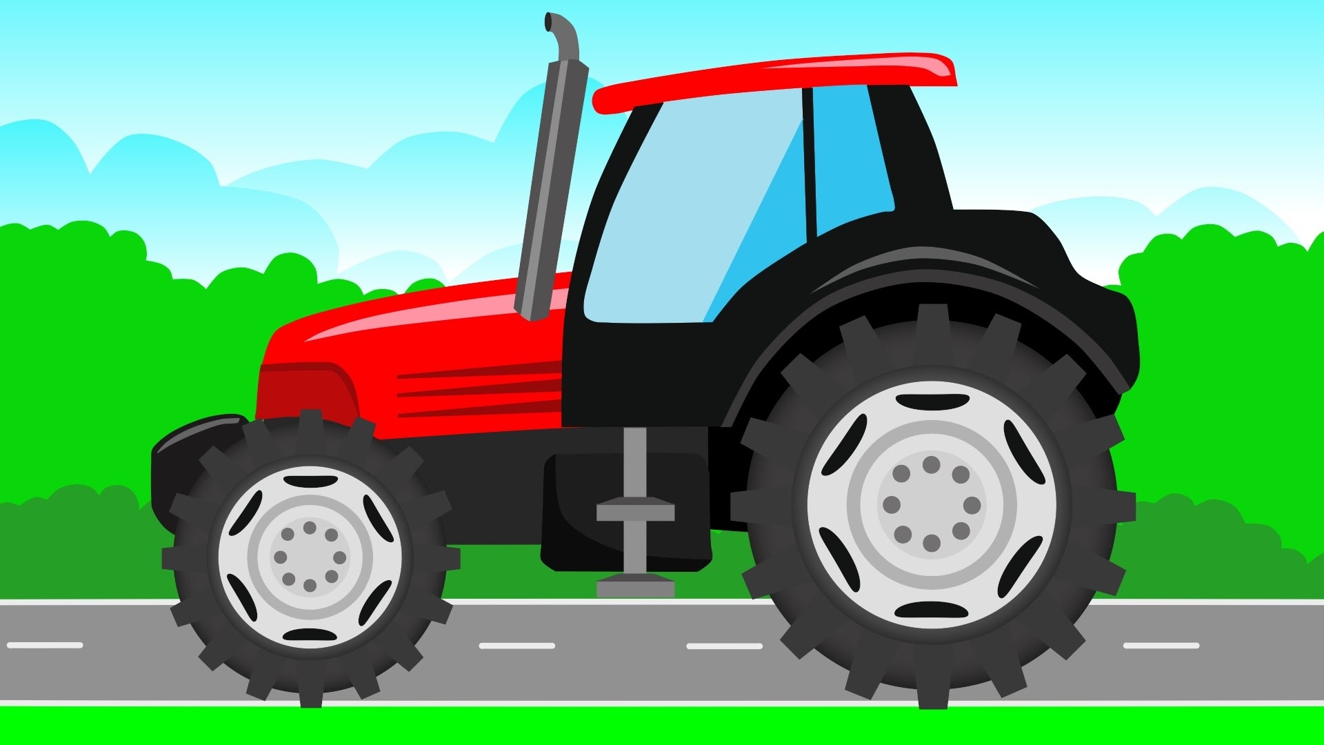 Игра красный трактор. Трактор для детей. Тракторы мультяшные. Красный трактор для детей.