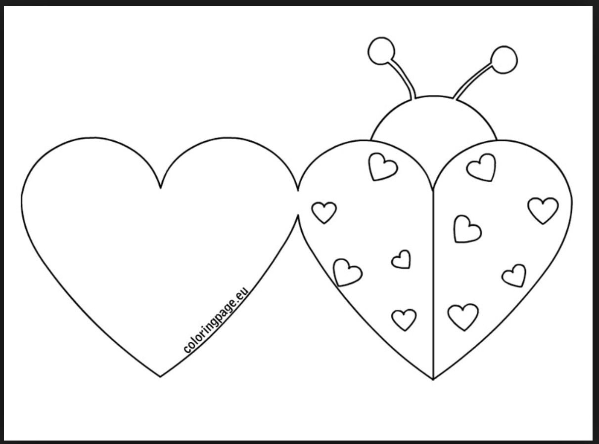 Как нарисовать валентинку в виде сердца карандашом поэтапно