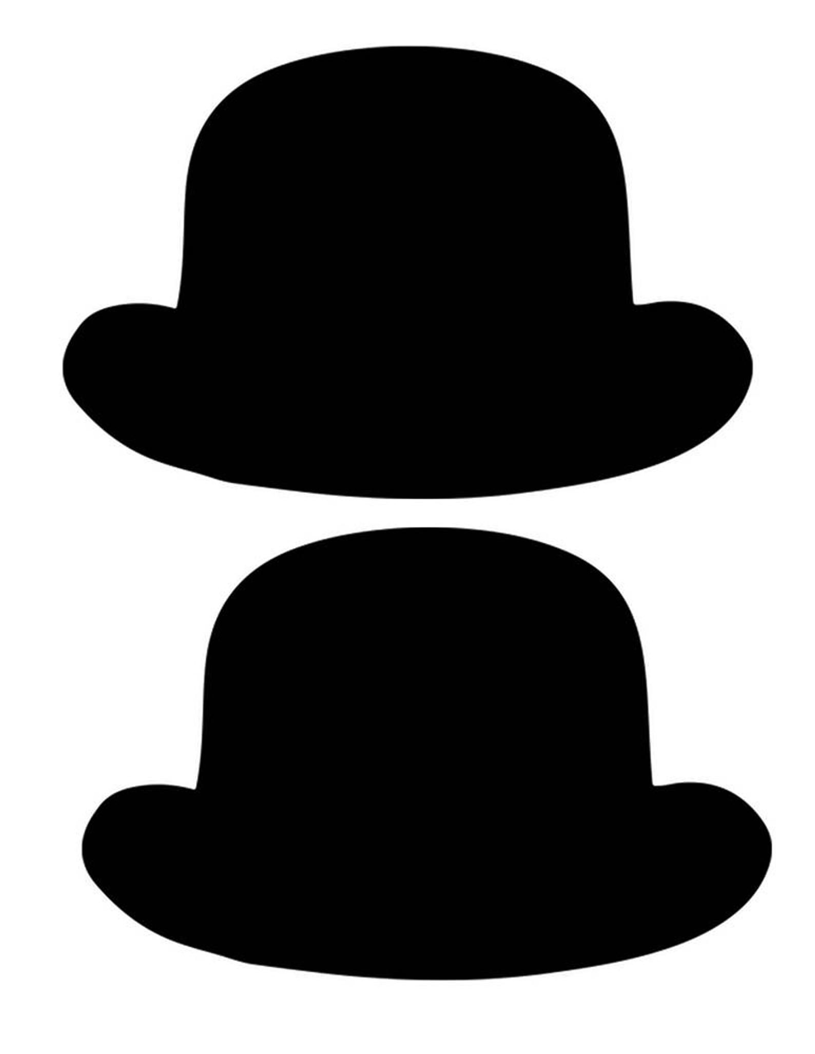Фотобутафория на палочке Шляпа Шерлока 14,5*11,2 см 1 шт