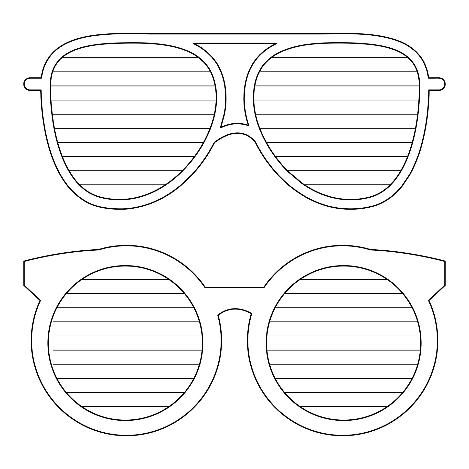 3Д очки / 3D Glasses из бумаги