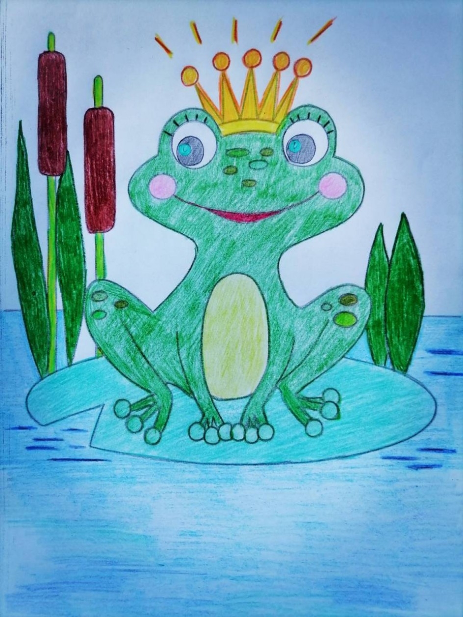 картинка к сказке царевна лягушка для детей