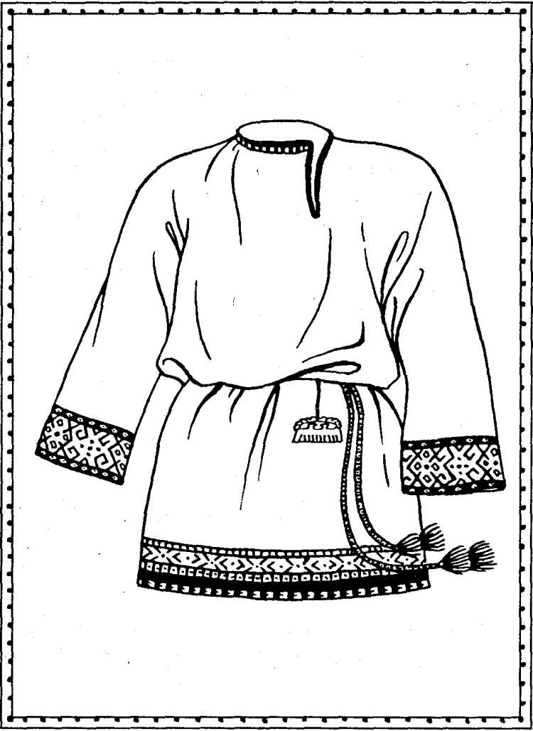 Узоры в древней руси на одежде