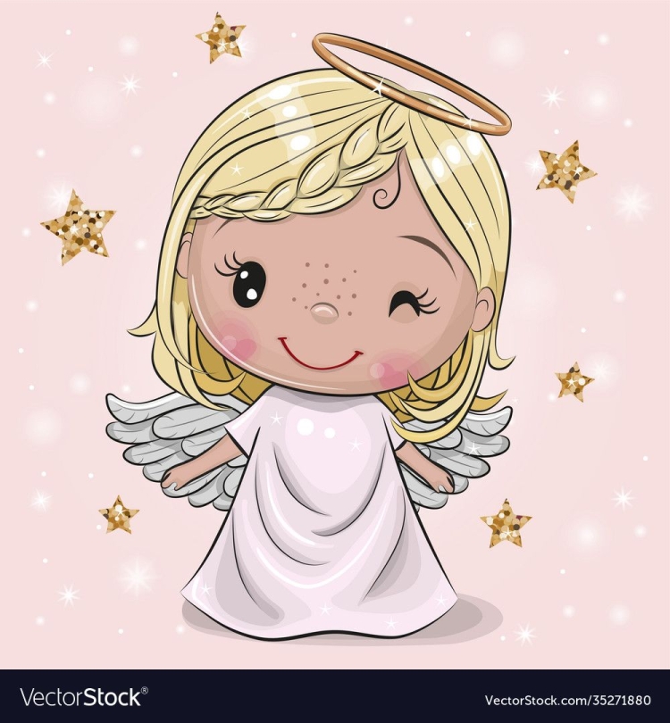 Рождественский ангел детский рисунок