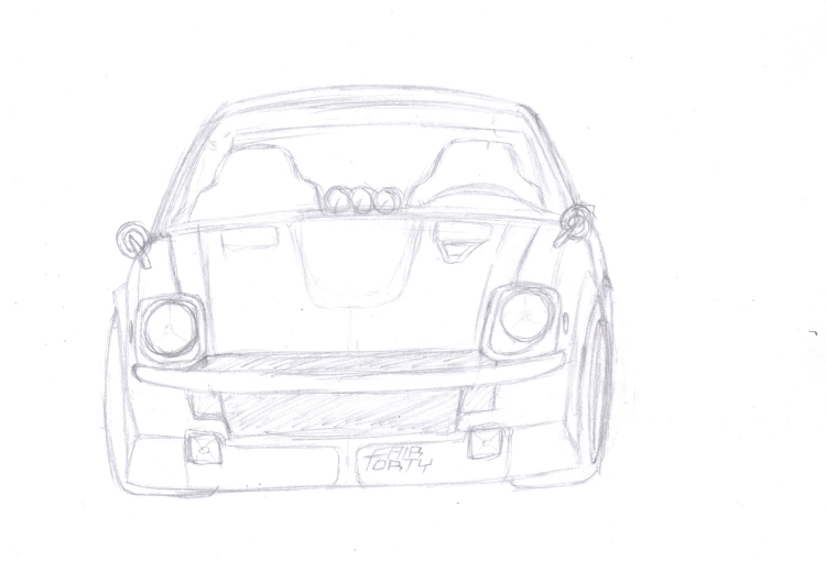 Mercedes AMG gt Sketches