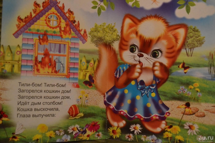 Потешки загорелся Кошкин дом